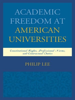 cover image of Academic Freedom at American Universities